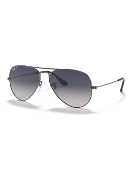 Okulary przeciwsłoneczne Ray-Ban Aviator Classic gunmetal/blue polarized szare
