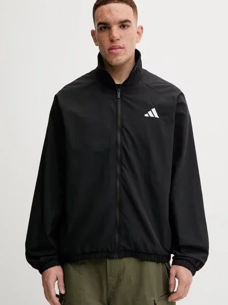 Adidas rövid kabát átmeneti fekete