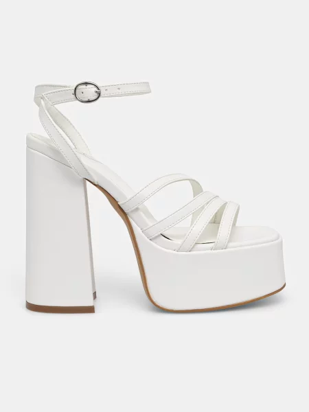 Босоножки Koi Footwear на платформе белые