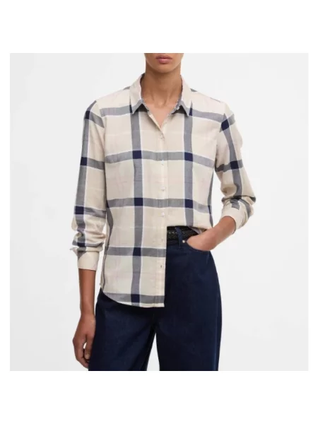 Barbour koszula BRENDON beżowa