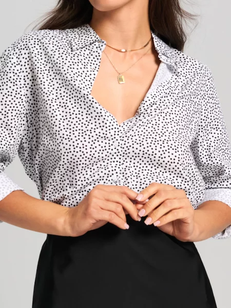 Рубашка Sinsay белая