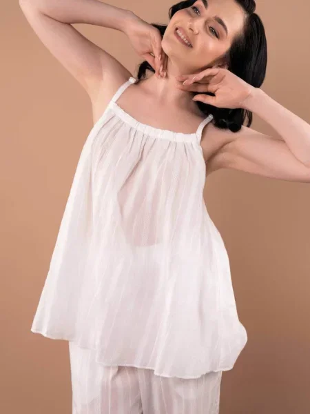 Базовая женская майка из біла