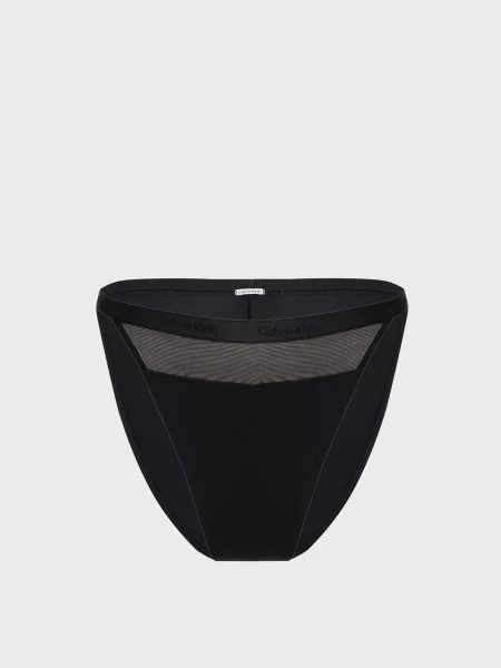 Трусы Calvin Klein с высокой посадкой черные