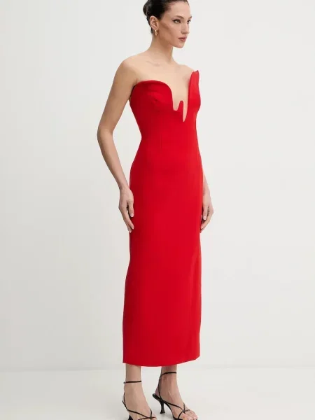 Сукня Bardot ROSALYN maxi облягаюча чорний