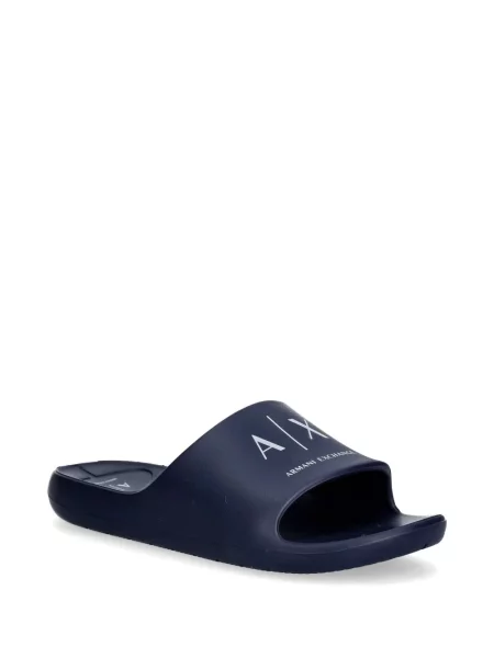 Чехли Armani Exchange с принт синьо