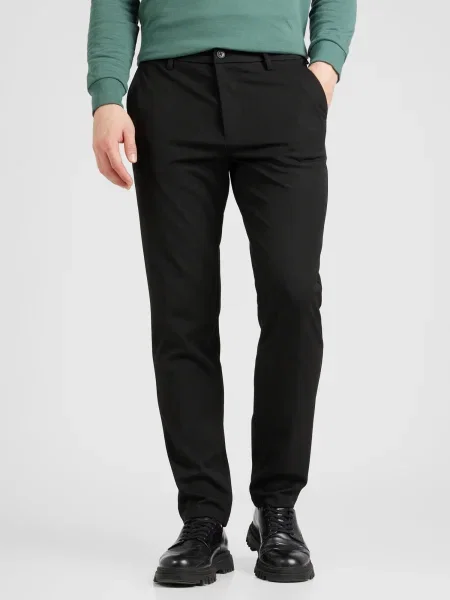 Les Deux Pantaloni eleganți Como' negru