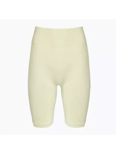 Дамски тренировъчни шорти Gymshark Flex Cycling green / marl жълто