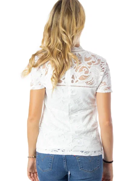 Bluzka Vila koronkowa biała