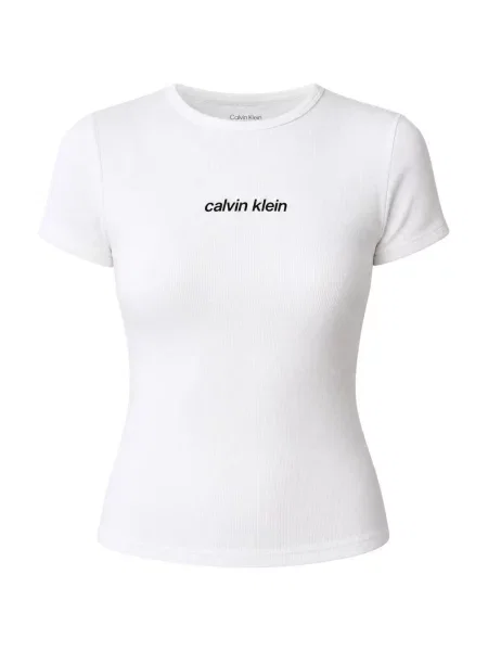 Denim ruha Calvin Klein Jeans fehér