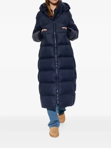 Matlasat geacă cu puf Canada Goose albastru