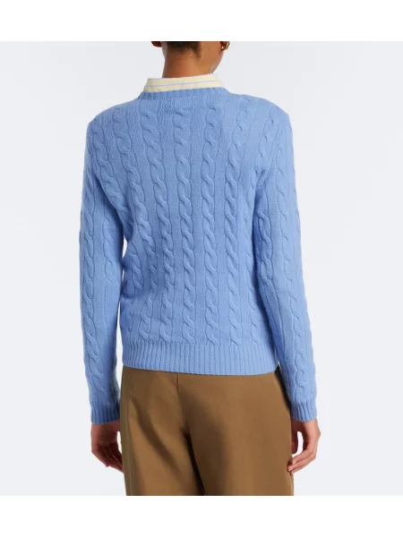 Pulover Polo Ralph Lauren de lână albastru