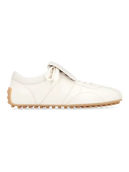 Sneakersy Tod's skórzane białe
