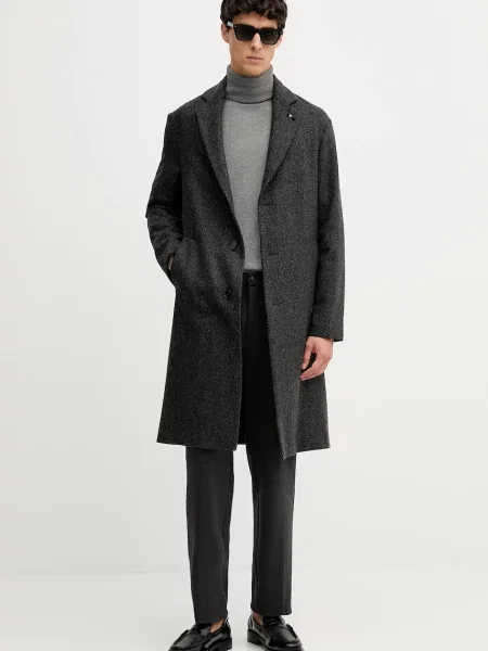 Gant sweter lekki z golferm szary