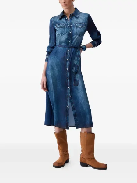 Midi haljina Liu Jo plava