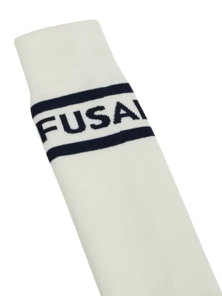 Жакардови чорапи Fusalp на райета с автограф