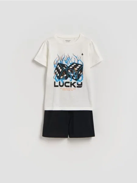 Пижама Reserved с принтом