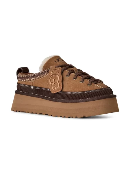 UGG капці замшеві W Heritage Lace-Up Slipper