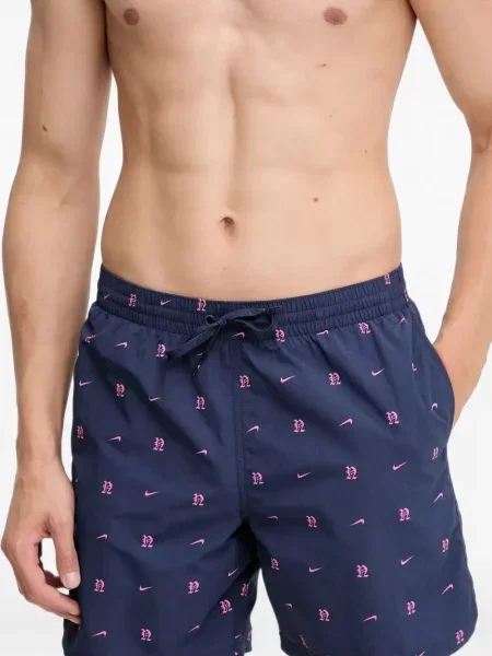 Slip de baie Nike alergare cu autograf cu glugă roșu