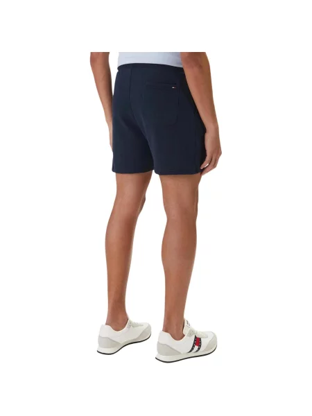 Tommy Jeans Kalhoty námořnická modř / jasně červená / bílá modré