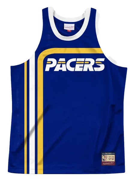 Prugasta košulja Mitchell & Ness plava