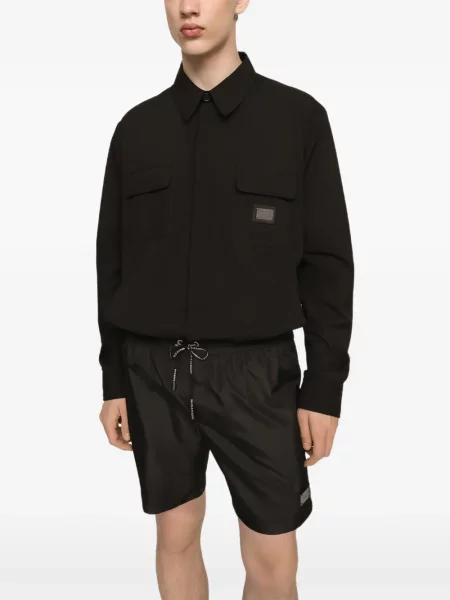 Cămașă Dolce & Gabbana cu autograf negru