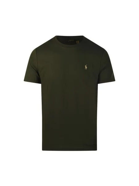 Koszulka Polo Ralph Lauren z krótkim rękawem klasyczna z dżerseju zielona