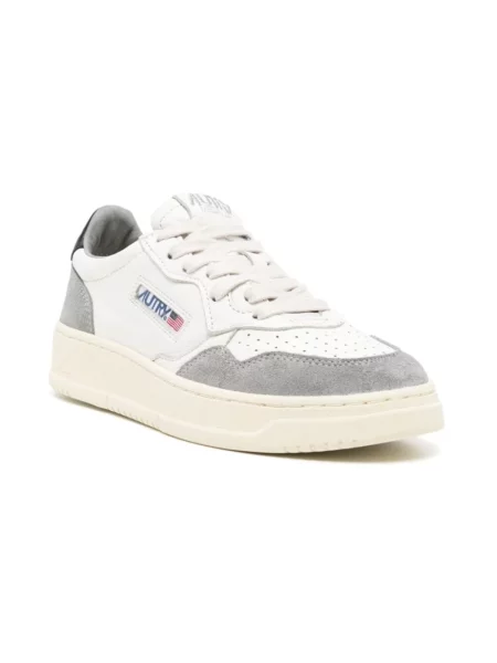 Sneakersy Autry skórzane szare