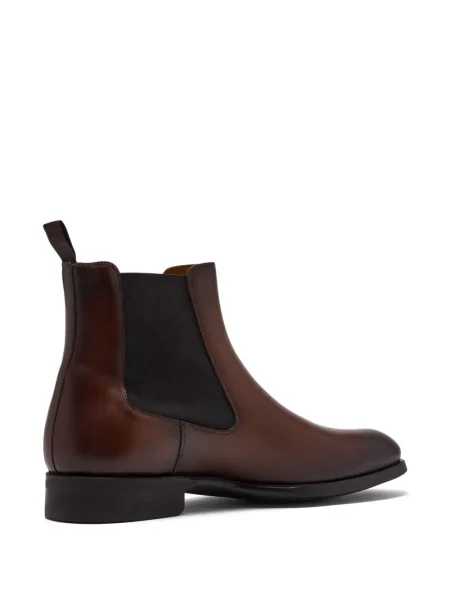 Botine chelsea Magnanni din piele maro