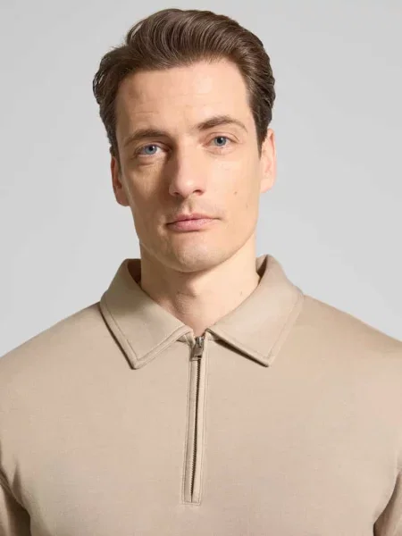 Koszulka polo z mieszanki o kroju regular fit model EMANUEL' Selected Homme