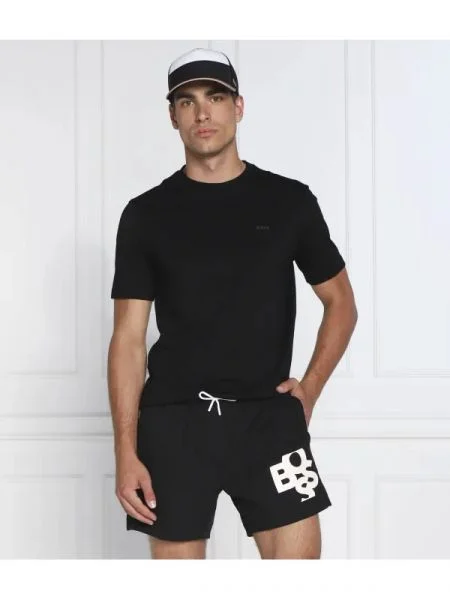 BOSS BLACK Tricou Thompson negru