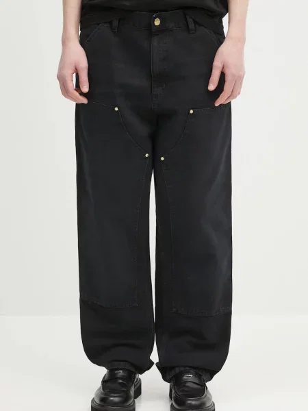 Carhartt WIP spodnie Double Knee Pant proste czarny