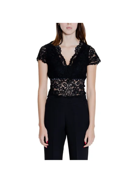 Bluză Morgan din dantelă negru