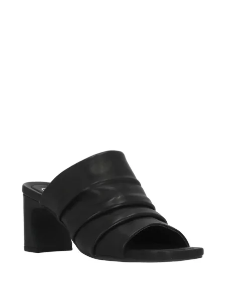 Papuci tip mules Ash din piele negru