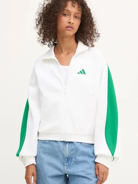 Суитчър Adidas с принт бяло