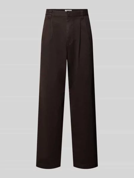 Spodnie o kroju barrel fit z mieszanki bawełny Marc O'polo Denim
