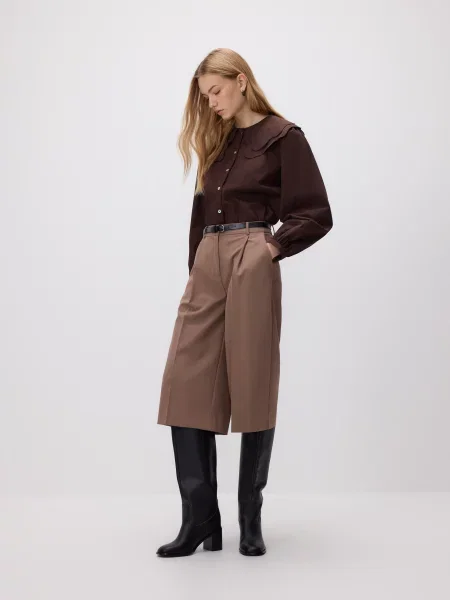 Рубашка Reserved коричневая