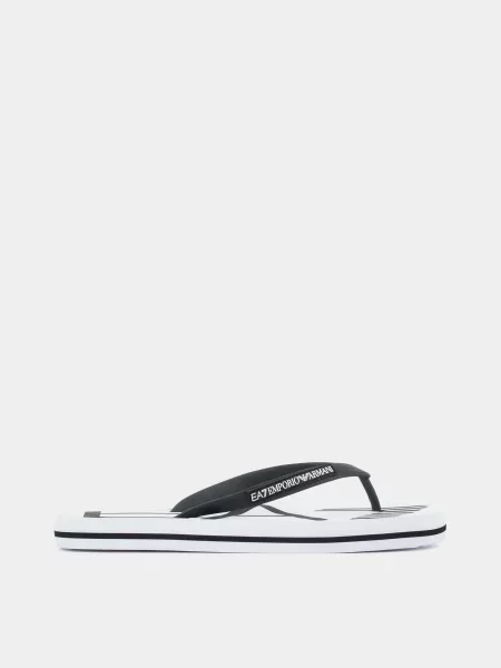 В'єтнамки білий/чорний гума білі