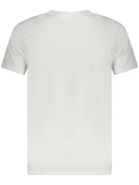 Tricou Cavalli Class scurt alb