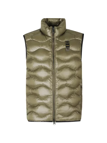Matlasat vestă Blauer verde
