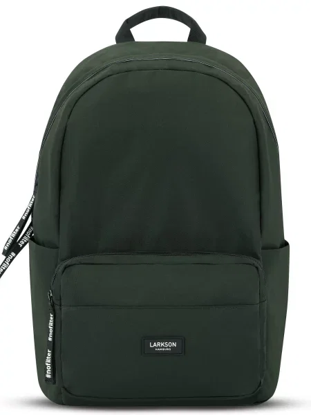LARKSON Rucsac No 3 verde închis negru