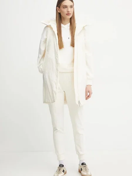 Armani Exchange bezrękawnik zimowy beżowy