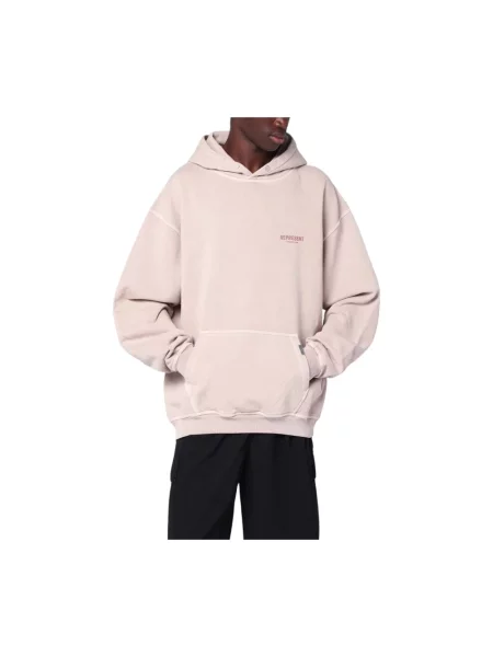 Bluza z kapturem Represent z kapturem różowa