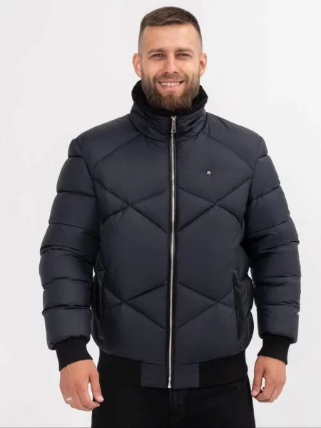 Пуховик D&v Couture синий