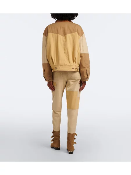 Pantaloni cargo Marant Etoile bej