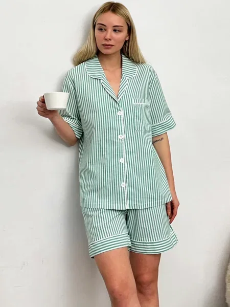 Trend Alacati Stili Піжама зелений