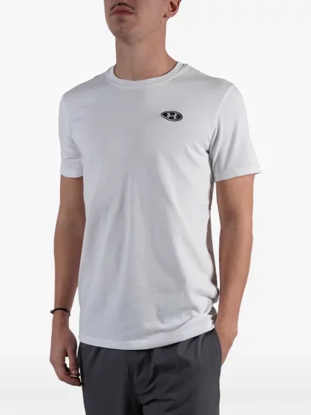 Тениска Under Armour с автограф сиво
