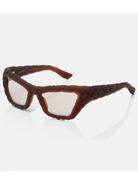 Ochelari de soare Bottega Veneta maro