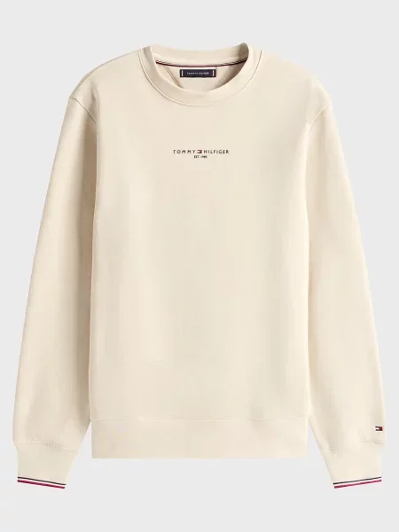 Маленький світшот Tommy Hilfiger бежевий