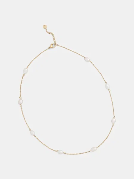 Pozlačena ogrlica EDBLAD Perla zlata