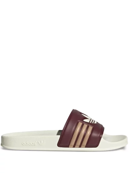 Papuci Adidas alb